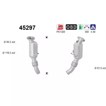 Catalyseur AS 45297