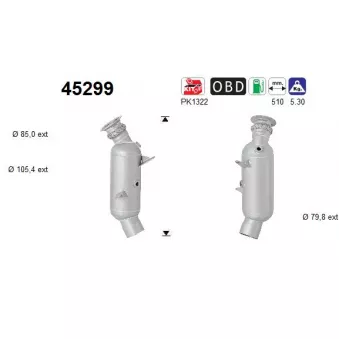 Catalyseur AS 45299
