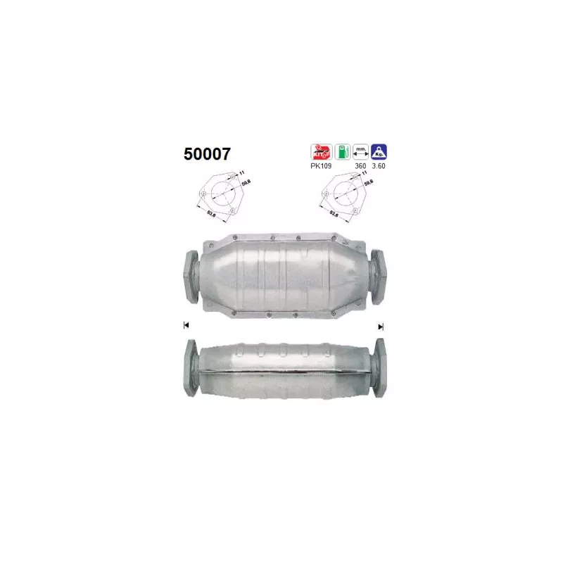 Catalyseur AS 50007