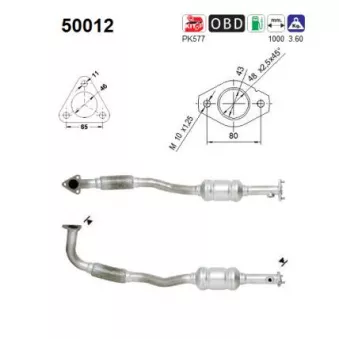 Catalyseur AS 50012