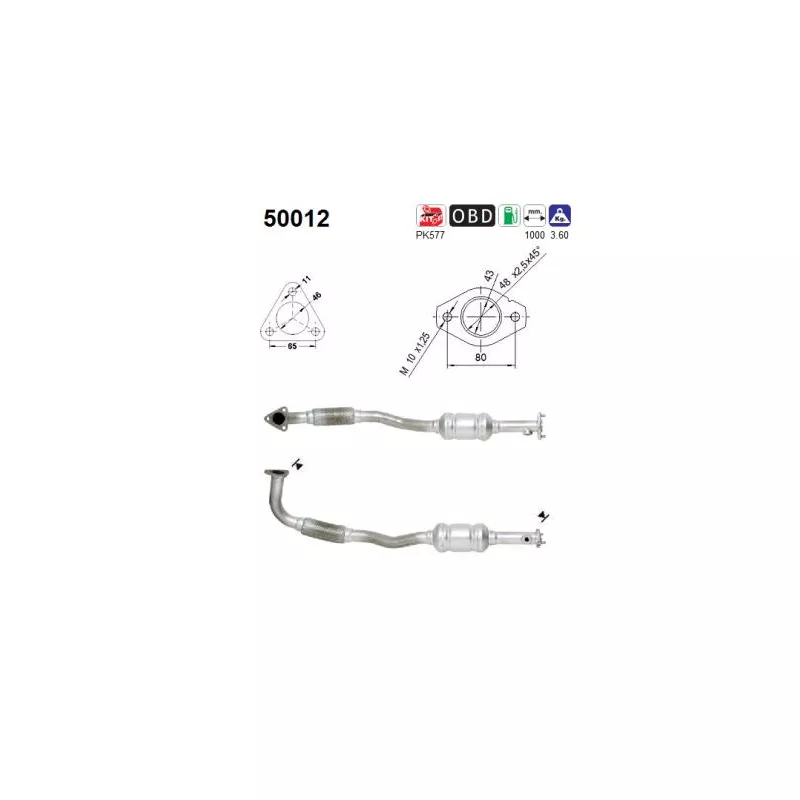 Catalyseur AS 50012