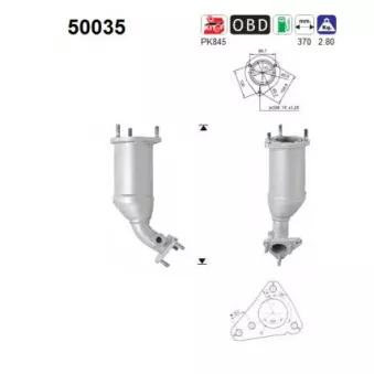 Catalyseur AS 50035