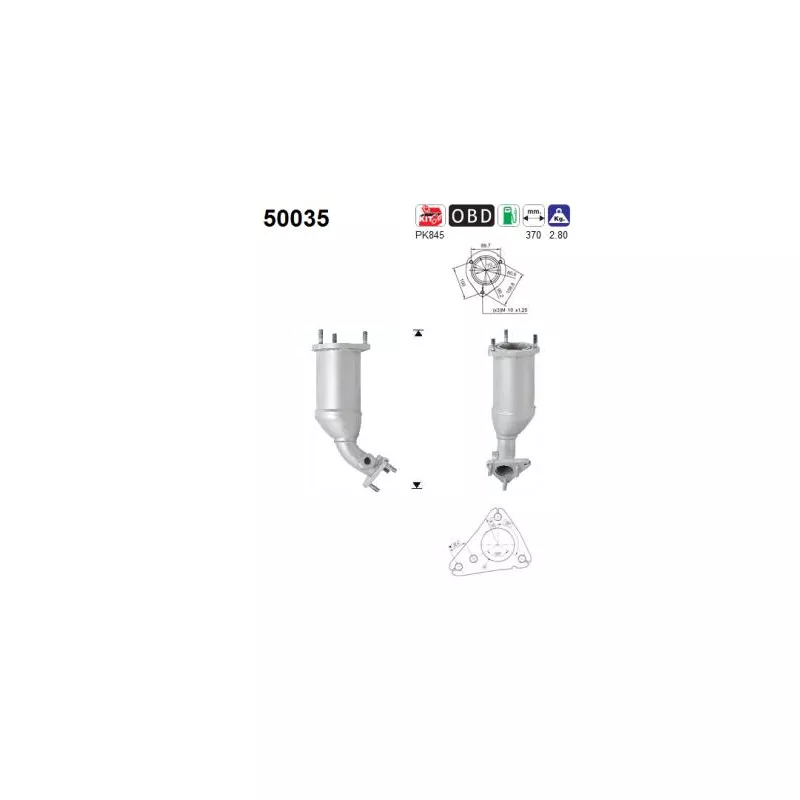 Catalyseur AS 50035
