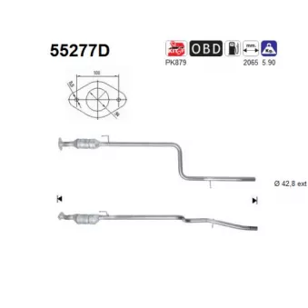 Catalyseur AS 55277D