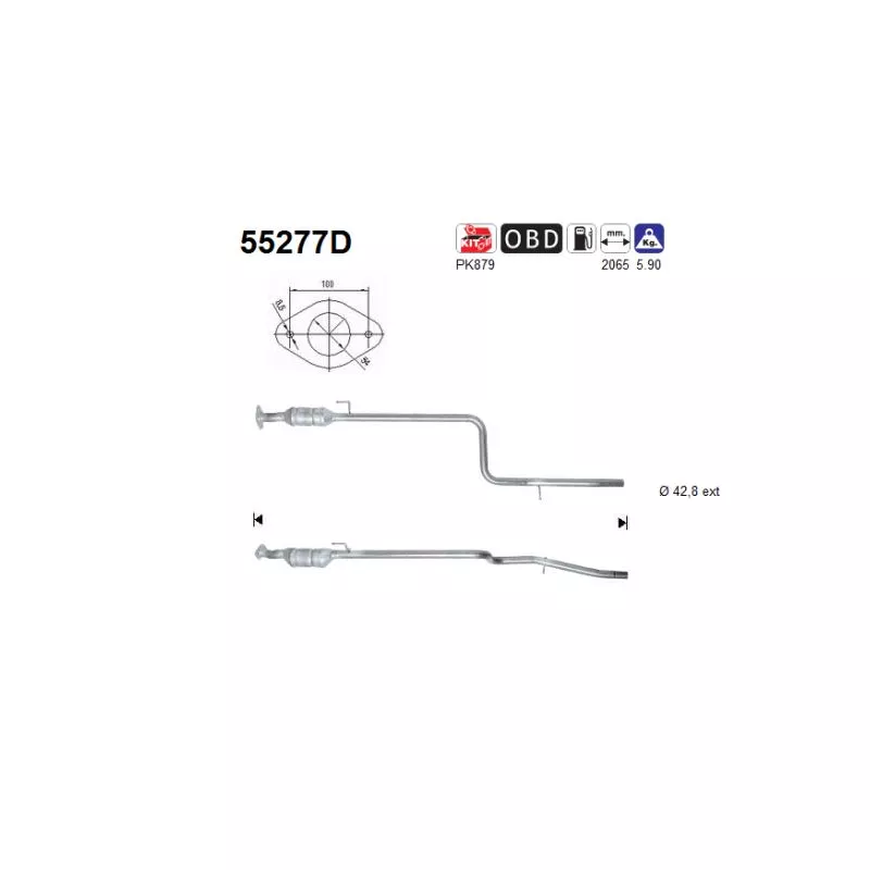 Catalyseur AS 55277D