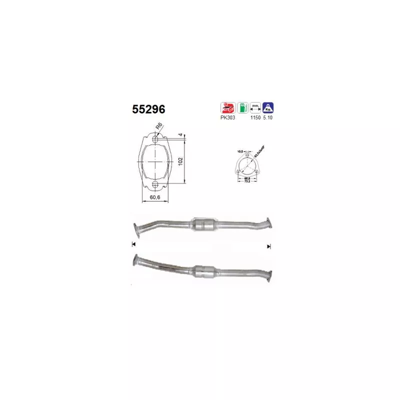 Catalyseur AS 55296