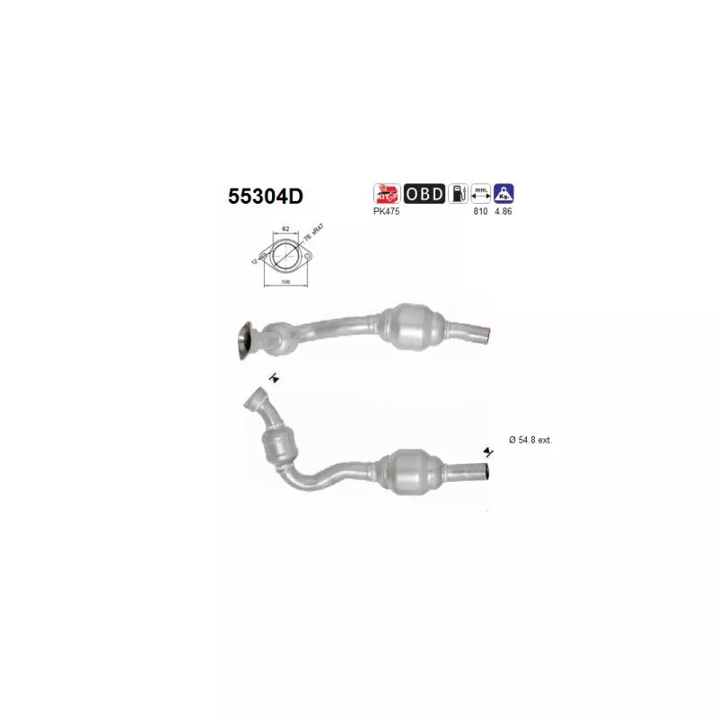 Catalyseur AS 55304D
