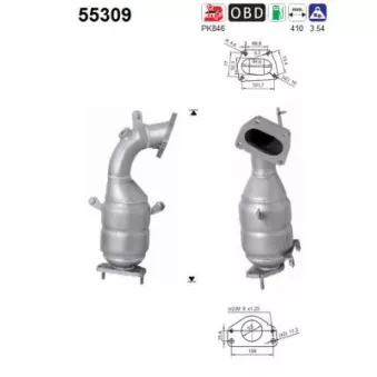 Catalyseur AS 55309