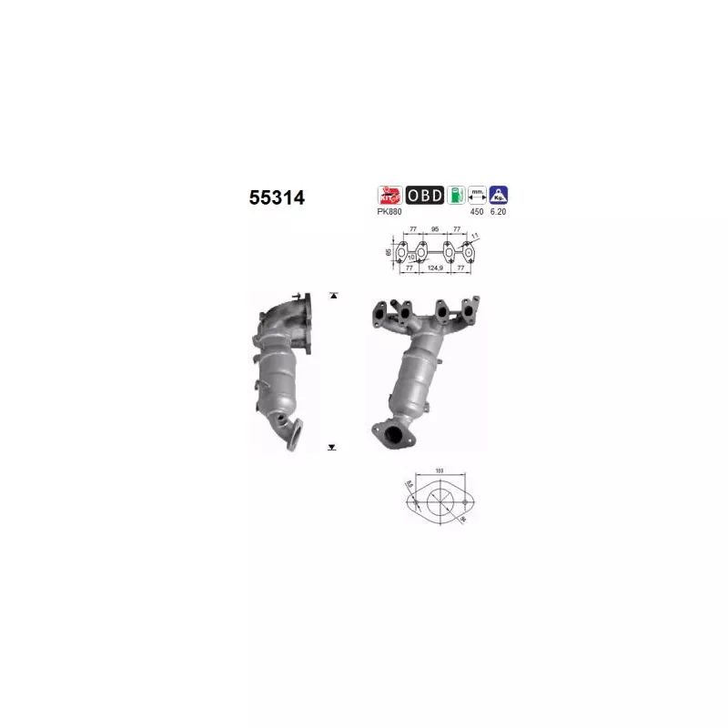 Catalyseur AS 55314