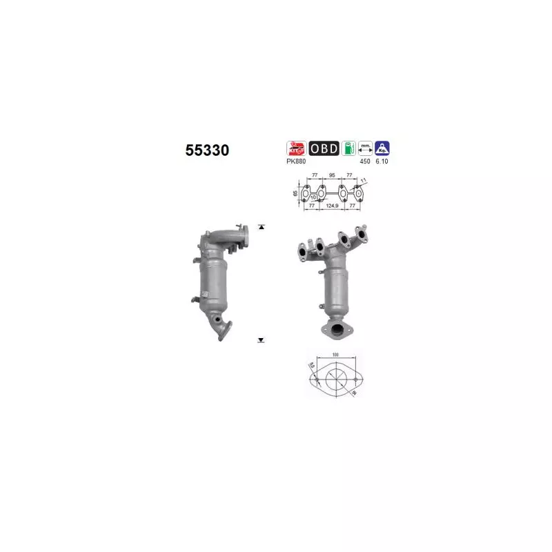 Catalyseur AS 55330