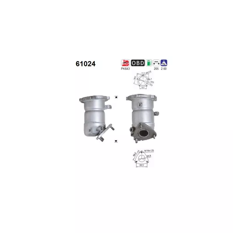 Catalyseur AS 61024