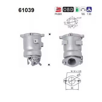 Catalyseur AS 61039