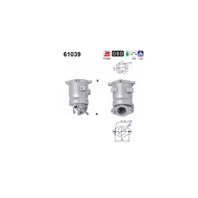Catalyseur AS 61039