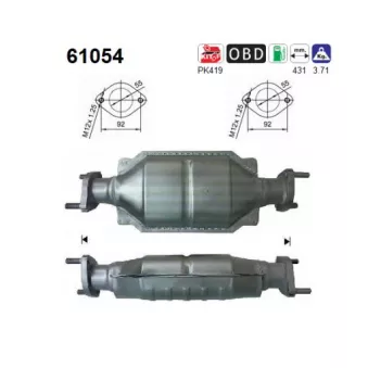 Catalyseur AS 61054