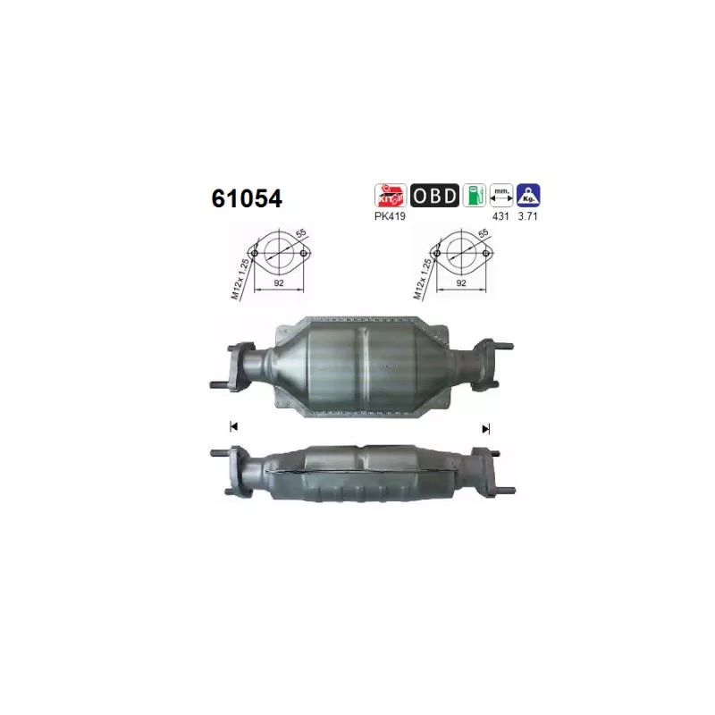 Catalyseur AS 61054