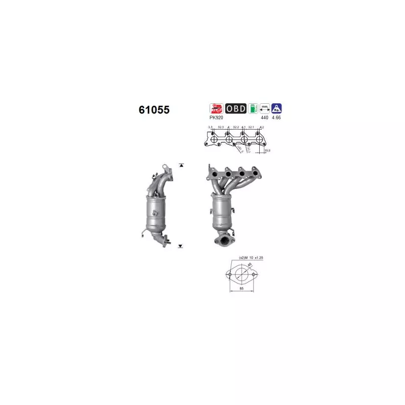 Catalyseur AS 61055
