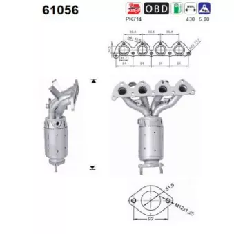 Catalyseur AS 61056