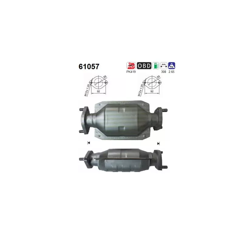 Catalyseur AS 61057