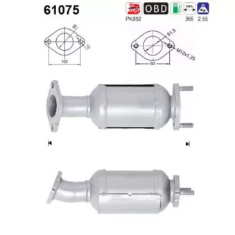 Catalyseur AS 61075