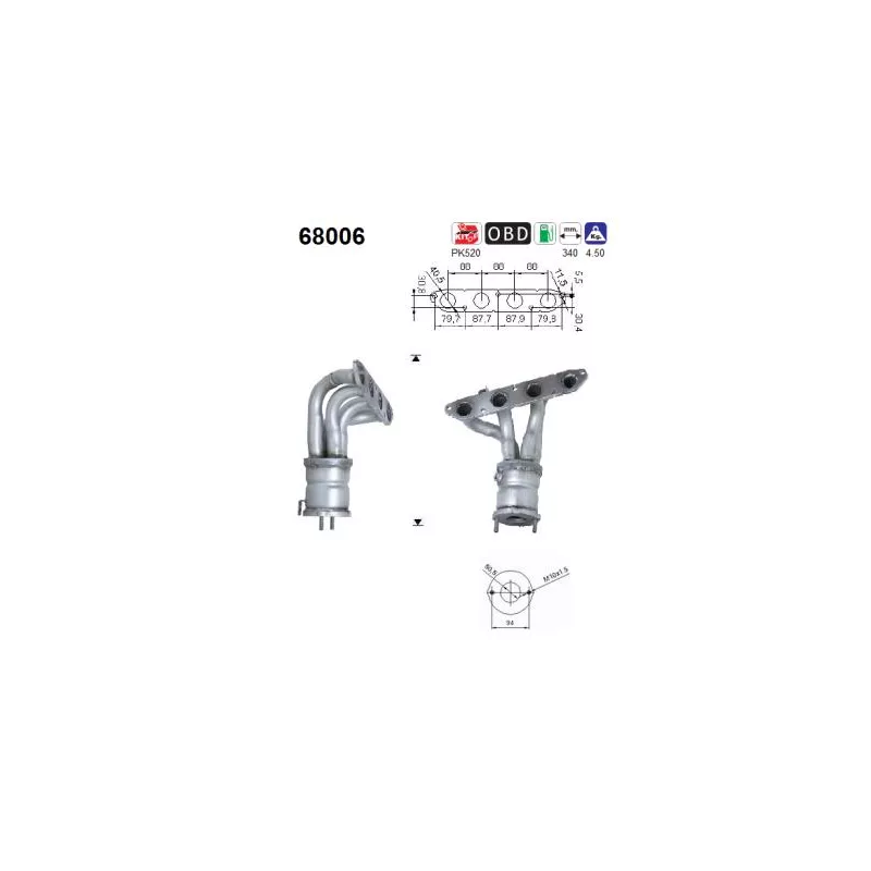 Catalyseur AS 68006