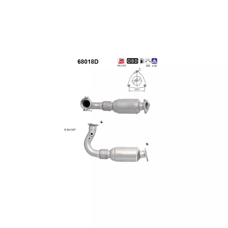Catalyseur AS 68018D