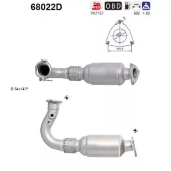 Catalyseur AS 68022D