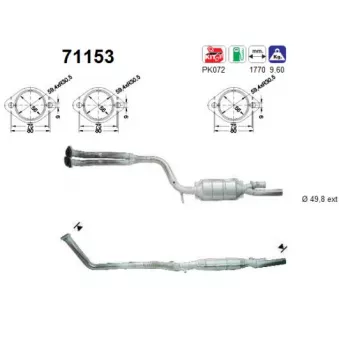 Catalyseur AS 71153
