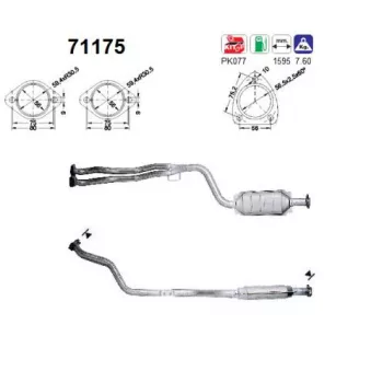 Catalyseur AS 71175