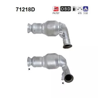 Catalyseur AS 71218D