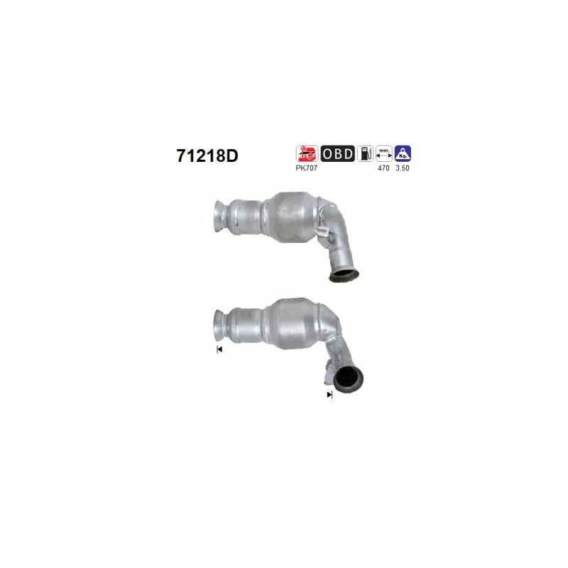 Catalyseur AS 71218D