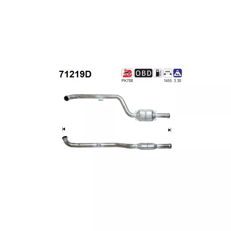 Catalyseur AS 71219D
