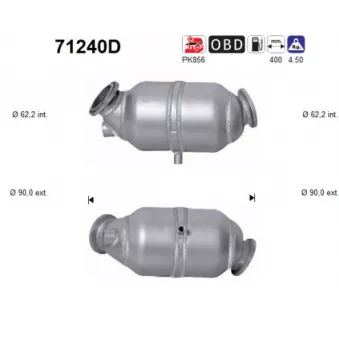 Catalyseur AS 71240D