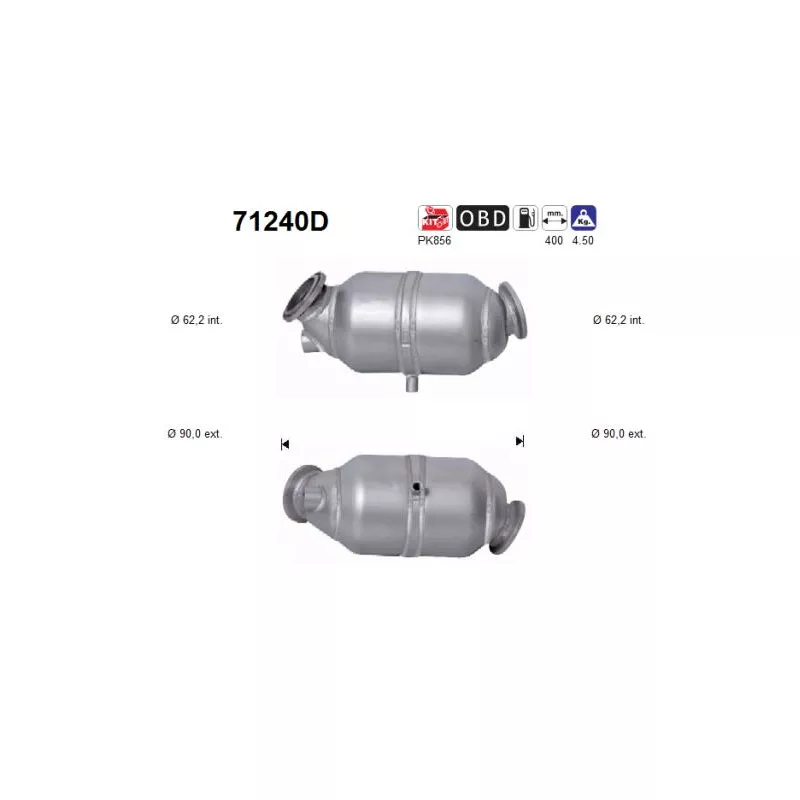 Catalyseur AS 71240D
