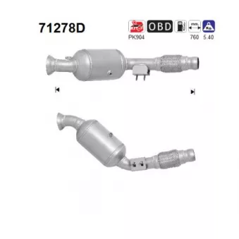 Catalyseur AS 71278D