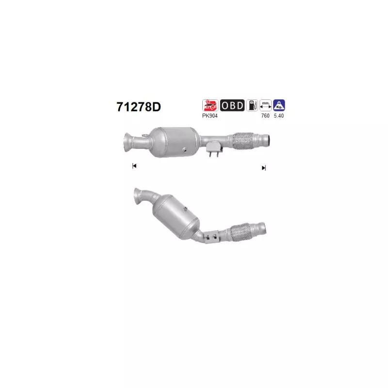 Catalyseur AS 71278D