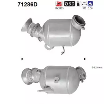 Catalyseur AS 71286D