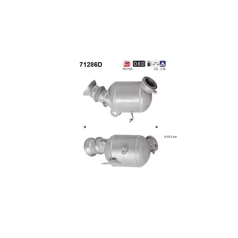 Catalyseur AS 71286D