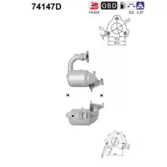 Catalyseur AS 74147D