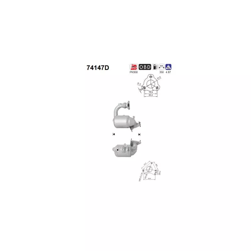 Catalyseur AS 74147D