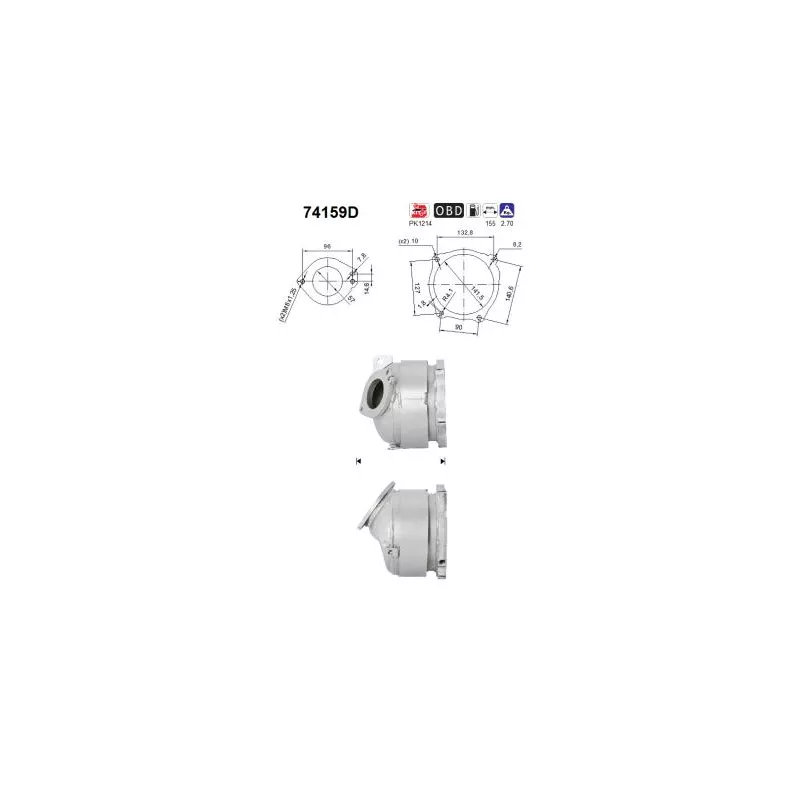 Catalyseur AS 74159D