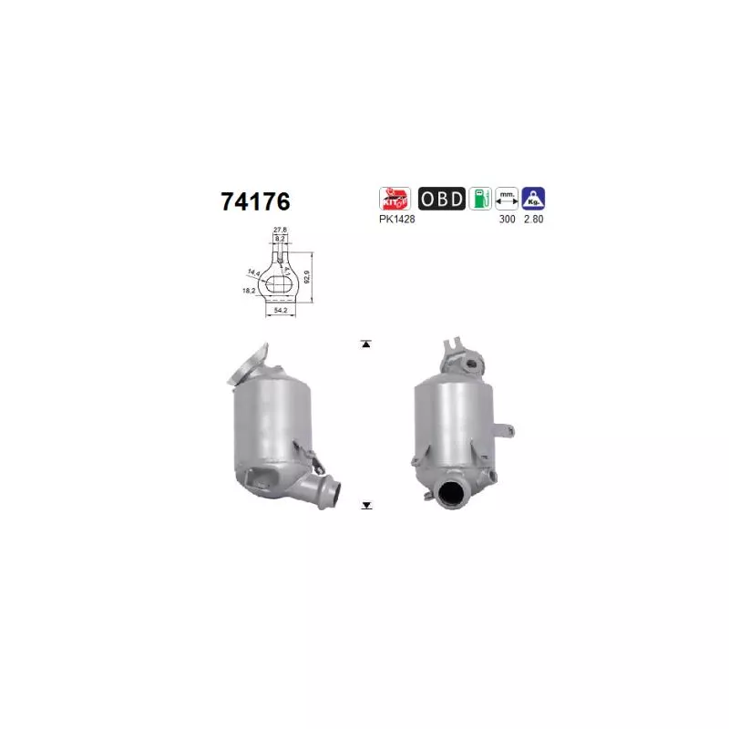 Catalyseur AS 74176