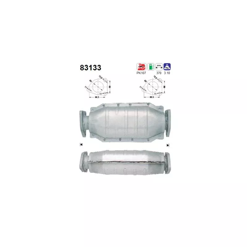 Catalyseur AS 83133