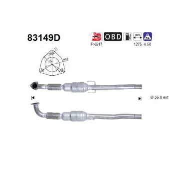 Catalyseur AS 83149D