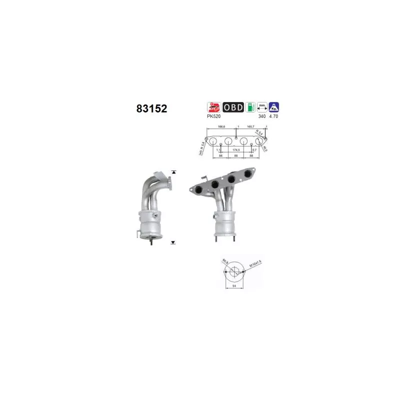 Catalyseur AS 83152