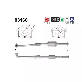 Catalyseur AS 83160