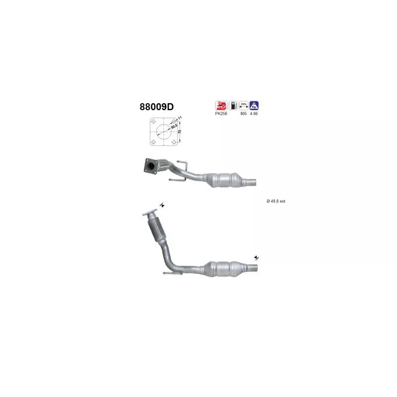 Catalyseur AS 88009D
