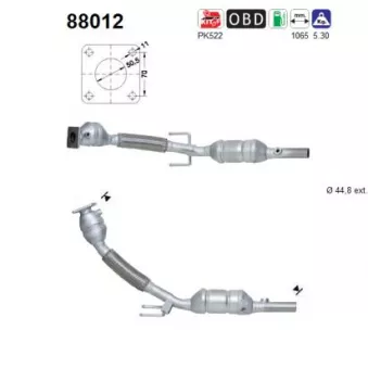 Catalyseur AS 88012