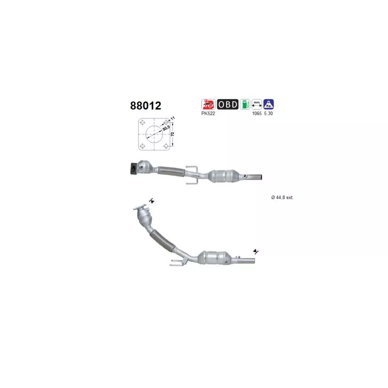 Catalyseur AS 88012