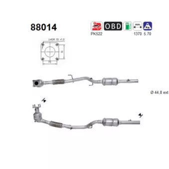 Catalyseur AS 88014