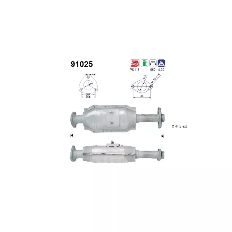 Catalyseur AS 91025